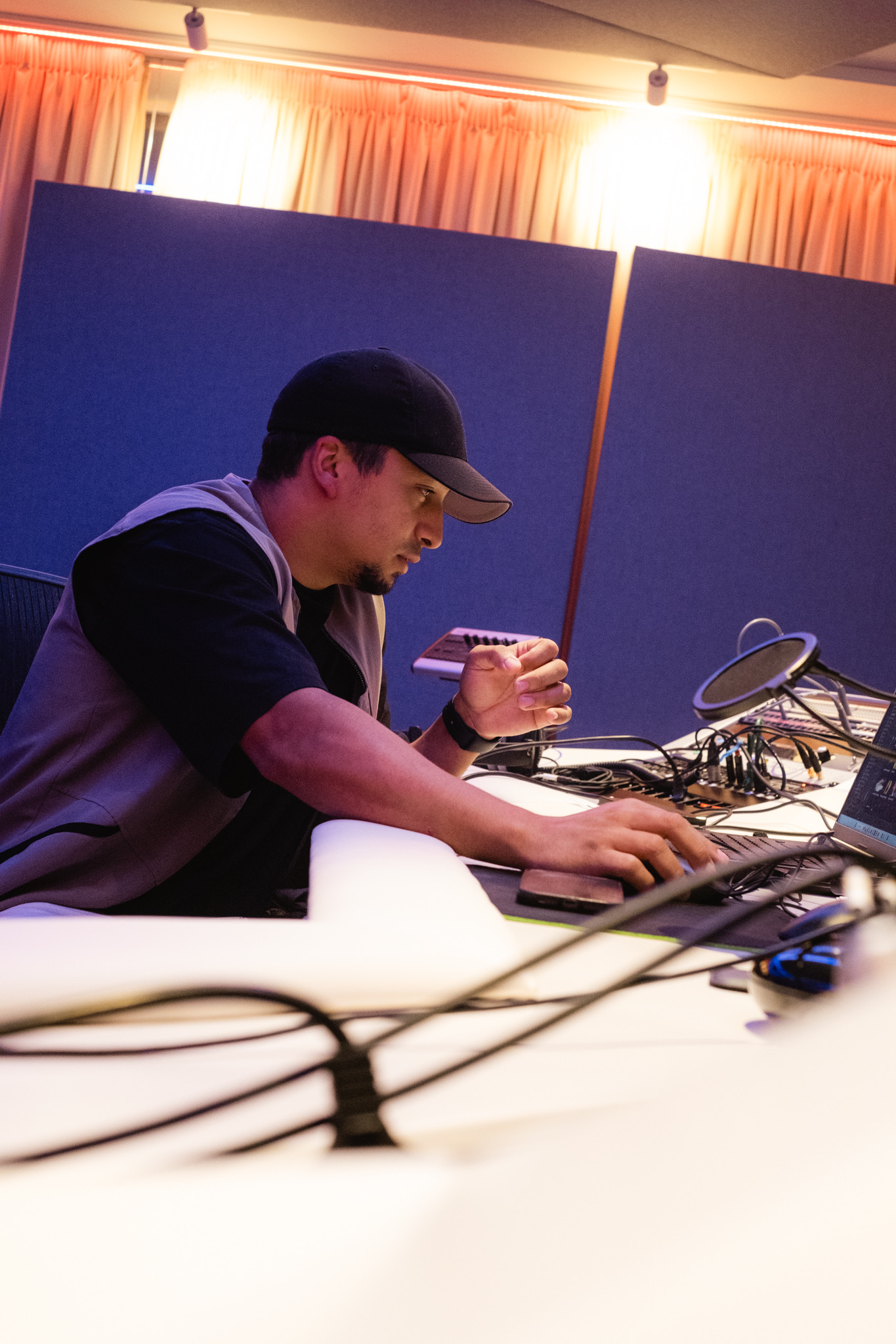 TRex en production au studio